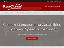 Tablet Screenshot of econochannel.com